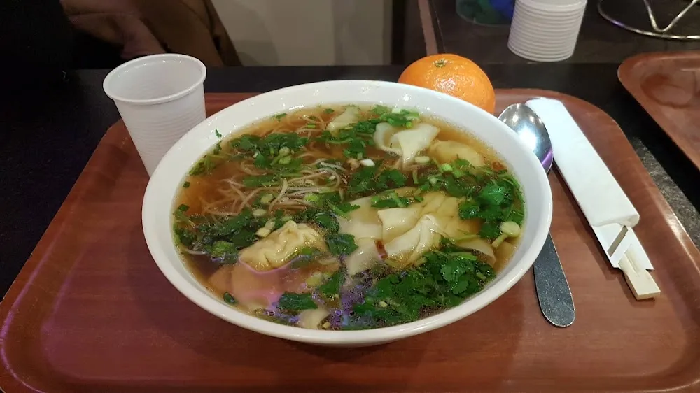 Soupe Raviolis Aux Crevettes